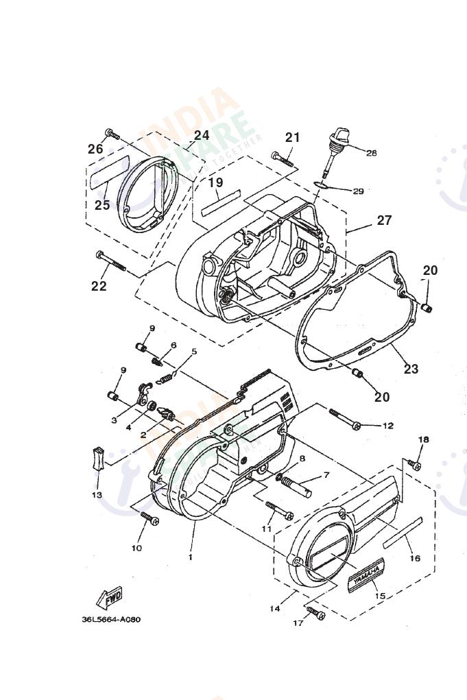CRANKCASE COVER 1
